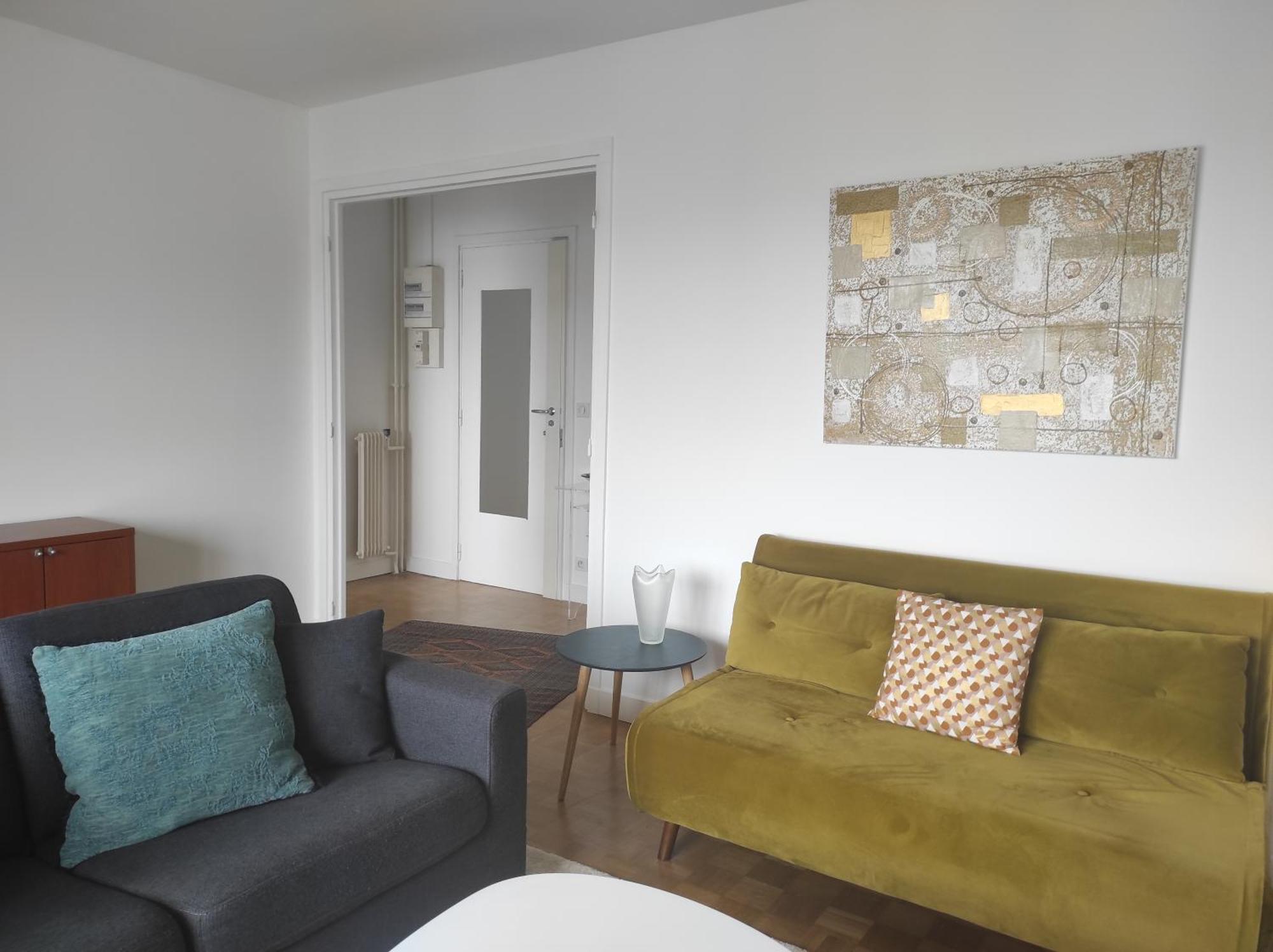 Grand 2 Pieces Vue Degagee Quartier Gare Leilighet Clamart Eksteriør bilde