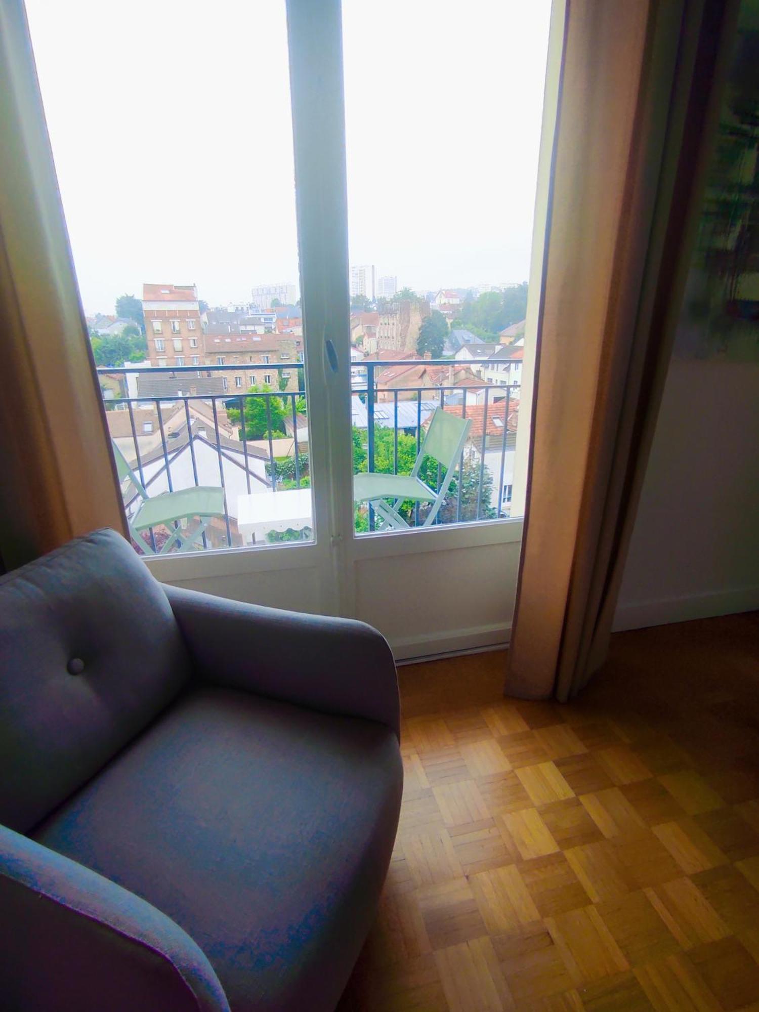 Grand 2 Pieces Vue Degagee Quartier Gare Leilighet Clamart Eksteriør bilde
