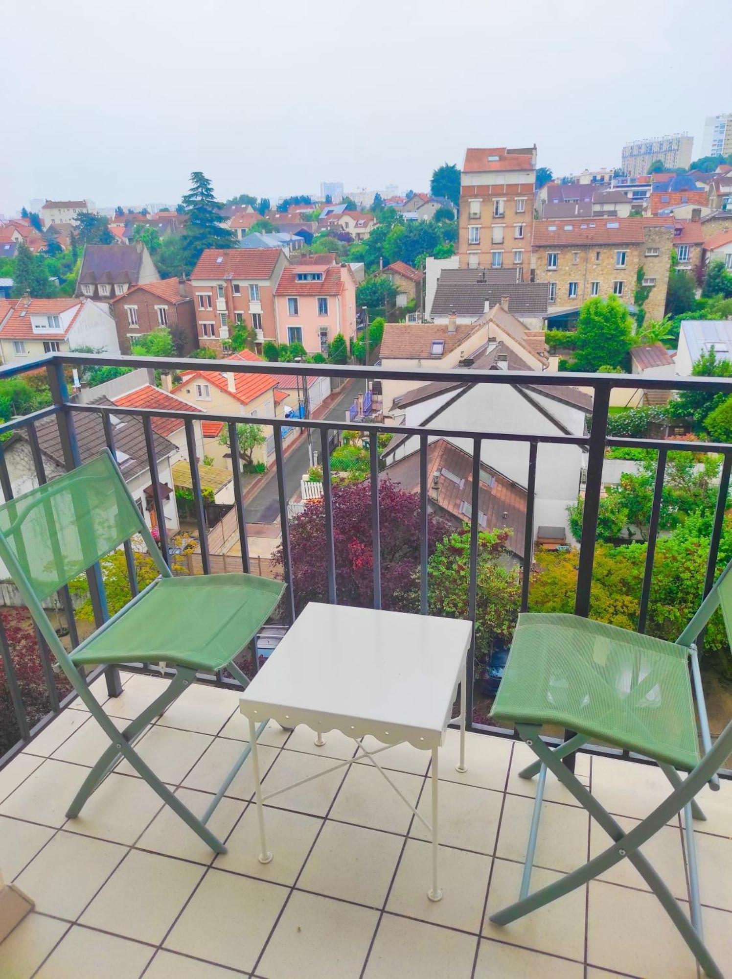 Grand 2 Pieces Vue Degagee Quartier Gare Leilighet Clamart Eksteriør bilde